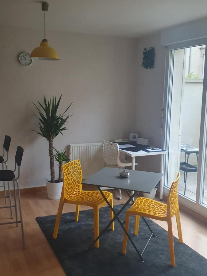 Terrasse Reims Centre Perseval Leilighet Eksteriør bilde